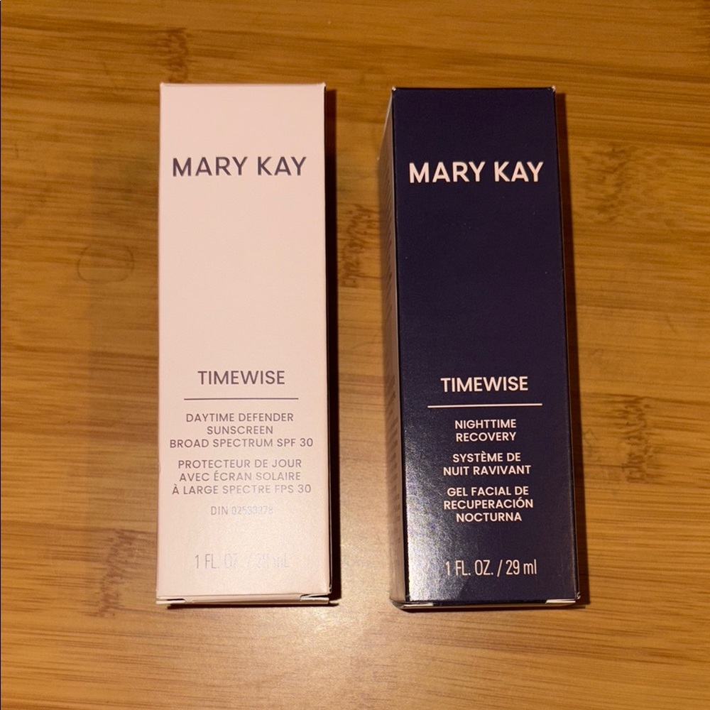 NIB Mary Kay Timewise Skincare Duo - Day and Night serum